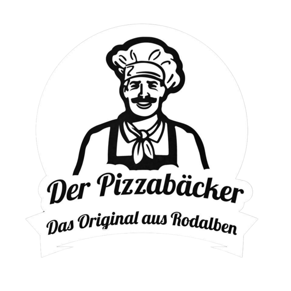 Original-Logo des Pizzabäckers